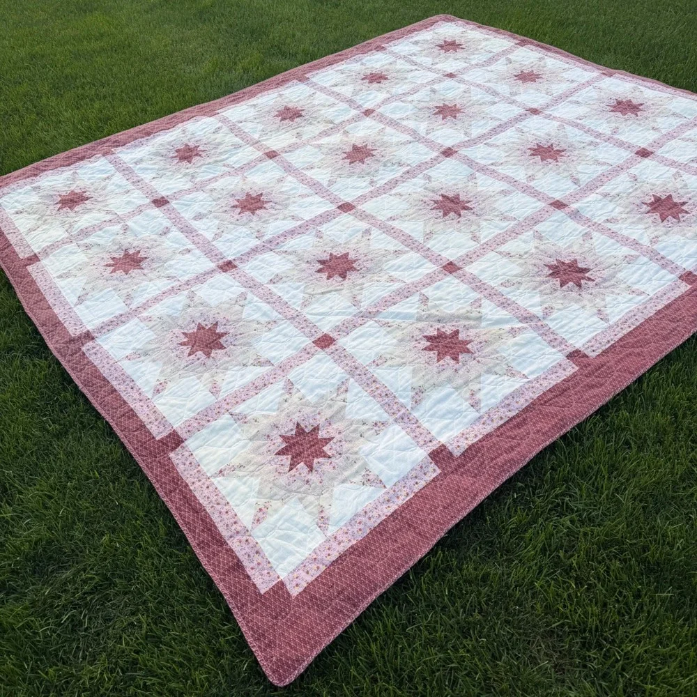 Handmade vintage patchwork